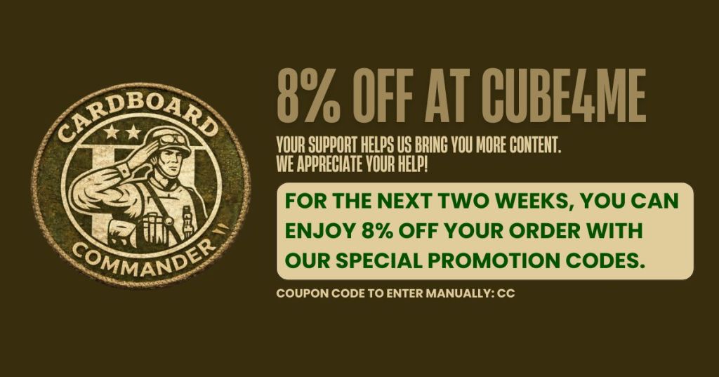 Save 8% on Your Next Cube4Me Order!