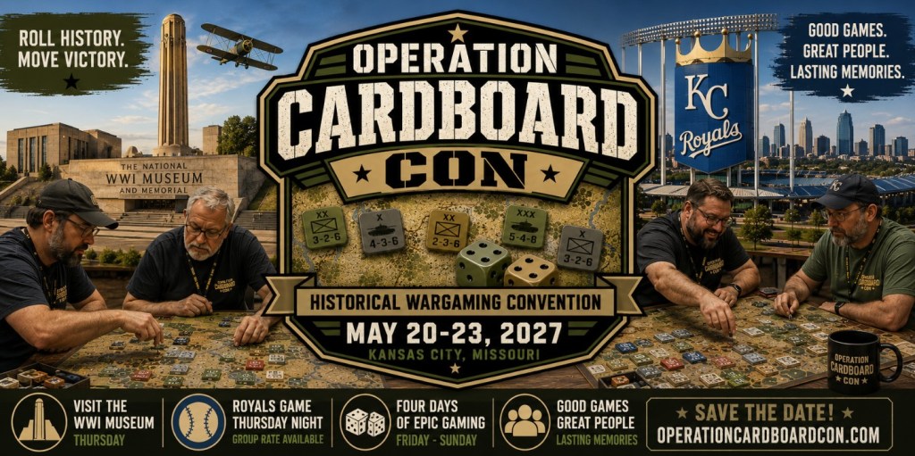 Operation Cardboard Con is a go! Register Today!