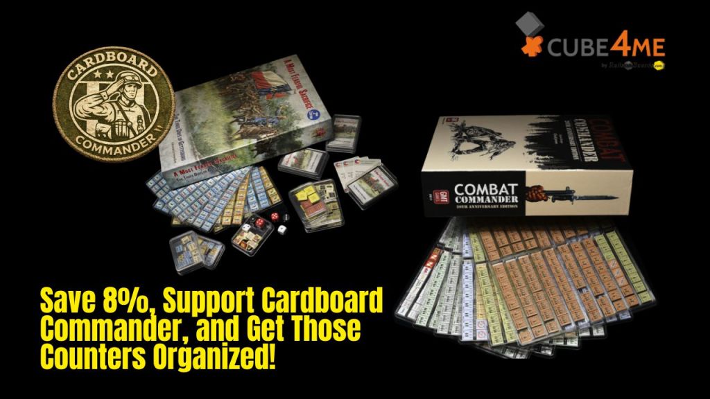 Save 8%, Support Cardboard Commander, and Get Those Counters&nbsp;Organized!